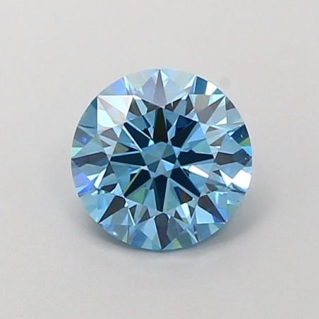 Diament laboratoryjny o barwie fantazyjnej szlif okrągły, 1.06ct, VVS2, Fancy Vivid Blue, IGI LG700518489