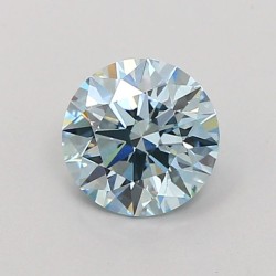 Diament laboratoryjny o barwie fantazyjnej szlif okrągły, 1.09ct, VVS2, Fancy Intense Blue, IGI LG722563741