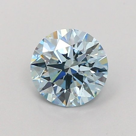 Diament laboratoryjny o barwie fantazyjnej szlif okrągły, 1.09ct, VVS2, Fancy Intense Blue, IGI LG722563741