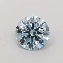 Diament laboratoryjny o barwie fantazyjnej szlif okrągły, 1.04ct, VVS2, Fancy Vivid Blue, IGI LG722563749