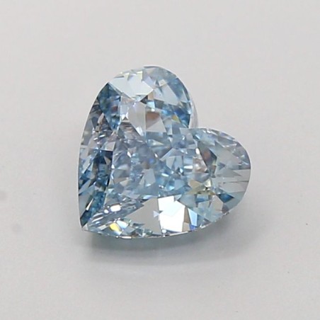 Diament laboratoryjny o barwie fantazyjnej serce, 1.37ct, VVS2, Fancy Blue, IGI LG726540295