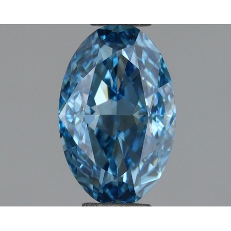 Diament laboratoryjny o barwie fantazyjnej szlif owalny, 1.05ct, VVS1, Fancy Vivid Blue, IGI LG698504135