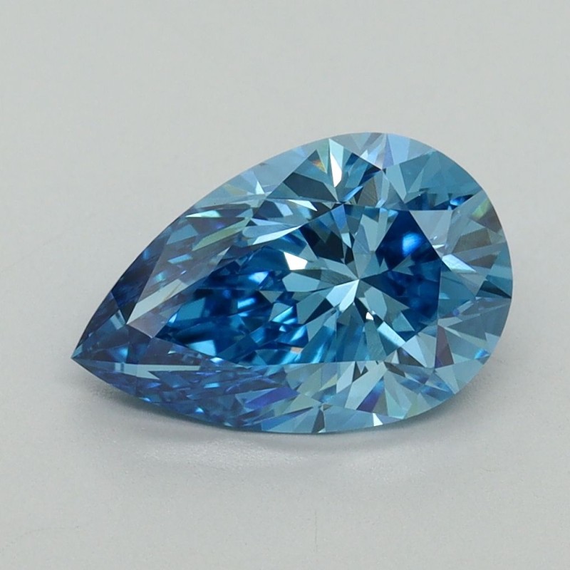 Diament laboratoryjny o barwie fantazyjnej szlif gruszkowy, 2.03ct, VVS2, Fancy Vivid Blue, IGI LG704576392 Diament laboratoryjny o barwie fantazyjnej szlif gruszkowy, 2.03ct, VVS2, Fancy Vivid Blue, IGI LG704576392