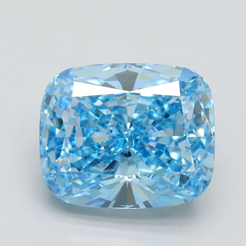 Diament laboratoryjny o barwie fantazyjnej szlif poduszkowy brylantowy, 2.03ct, VVS2, Fancy Vivid Blue, IGI LG560224392 Diament laboratoryjny o barwie fantazyjnej szlif poduszkowy brylantowy, 2.03ct, VVS2, Fancy Vivid Blue, IGI LG560224392
