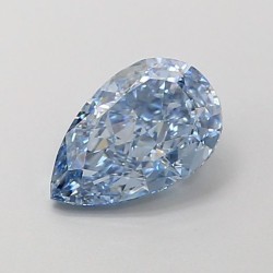 Diament laboratoryjny o barwie fantazyjnej szlif gruszkowy, 1.07ct, VVS1, Fancy Vivid Blue, IGI LG700518439