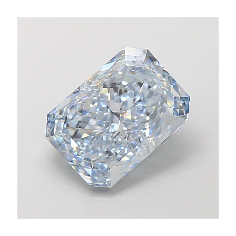 Diament laboratoryjny o barwie fantazyjnej radiant, 2.15ct, VVS1, Fancy Intense Blue, IGI LG700518508