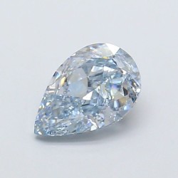 Diament laboratoryjny o barwie fantazyjnej szlif gruszkowy, 1.26ct, VVS1, Fancy Intense Blue, IGI LG726540283