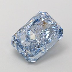 Diament laboratoryjny o barwie fantazyjnej radiant, 1.57ct, VVS2, Fancy Vivid Blue, IGI LG700518468