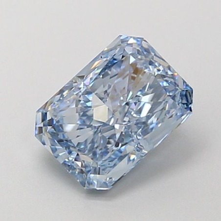 Diament laboratoryjny o barwie fantazyjnej radiant, 1.57ct, VVS2, Fancy Vivid Blue, IGI LG700518468