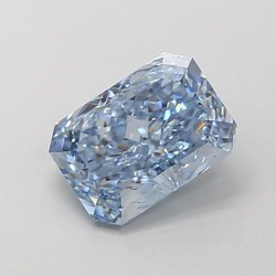 Diament laboratoryjny o barwie fantazyjnej radiant, 1.21ct, VVS2, Fancy Vivid Blue, IGI LG700518467