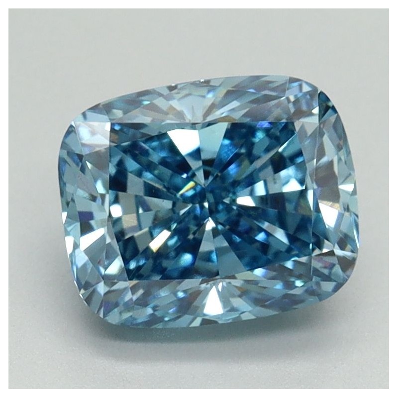 Diament laboratoryjny o barwie fantazyjnej szlif poduszkowy brylantowy, 2.03ct, VVS2, Fancy Vivid Blue, IGI LG656415044 Diament laboratoryjny o barwie fantazyjnej szlif poduszkowy brylantowy, 2.03ct, VVS2, Fancy Vivid Blue, IGI LG656415044