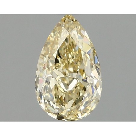 Diament laboratoryjny o barwie fantazyjnej szlif gruszkowy, 1.02ct, VVS2, Fancy Yellow, IGI LG668454691