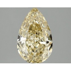 Diament laboratoryjny o barwie fantazyjnej szlif gruszkowy, 1.56ct, VVS2, Fancy Yellow, IGI LG668454638