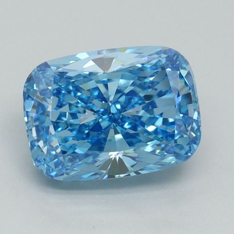 Diament laboratoryjny o barwie fantazyjnej szlif poduszkowy brylantowy, 2.01ct, VVS2, Fancy Vivid Blue, IGI LG638436235 Diament laboratoryjny o barwie fantazyjnej szlif poduszkowy brylantowy, 2.01ct, VVS2, Fancy Vivid Blue, IGI LG638436235