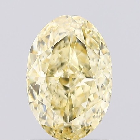 Diament laboratoryjny o barwie fantazyjnej szlif owalny, 1.01ct, VVS2, Fancy Yellow, IGI LG659424398