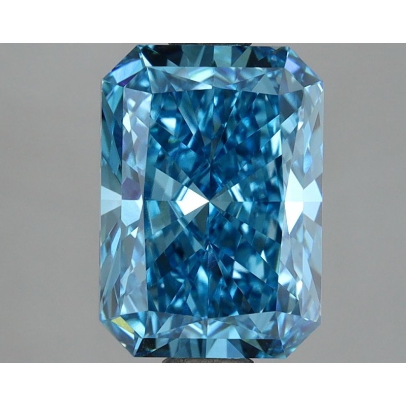 Diament laboratoryjny o barwie fantazyjnej radiant, 2.59ct, VVS2, Fancy Vivid Blue, IGI LG705522949 Diament laboratoryjny o barwie fantazyjnej radiant, 2.59ct, VVS2, Fancy Vivid Blue, IGI LG705522949