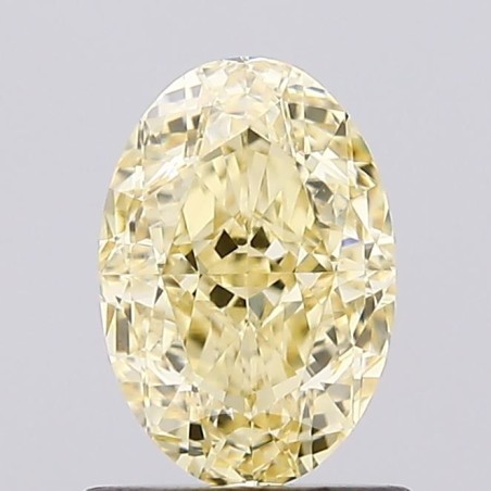 Diament laboratoryjny o barwie fantazyjnej szlif owalny, 1.06ct, VVS1, Fancy Intense Yellow, IGI LG660403471