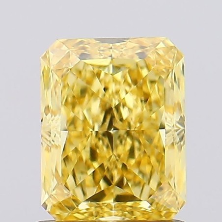 Diament laboratoryjny o barwie fantazyjnej radiant, 1.19ct, VVS2, Fancy Vivid Yellow, IGI LG685525380