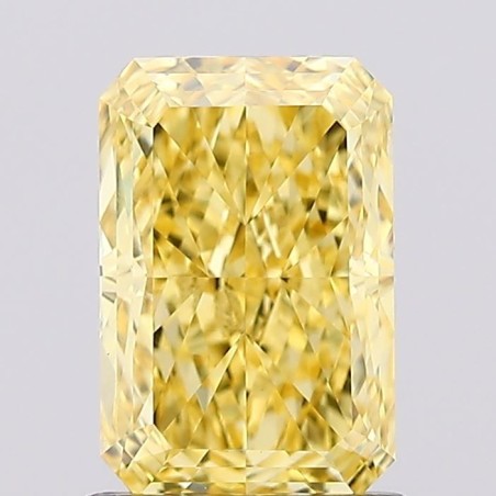 Diament laboratoryjny o barwie fantazyjnej radiant, 1.2ct, VVS2, Fancy Vivid Yellow, IGI LG680518450