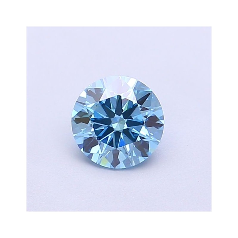 Diament laboratoryjny o barwie fantazyjnej szlif okrągły, 0.57ct, VVS2, Fancy Vivid Blue, IGI LG720594337 Diament laboratoryjny o barwie fantazyjnej szlif okrągły, 0.57ct, VVS2, Fancy Vivid Blue, IGI LG720594337