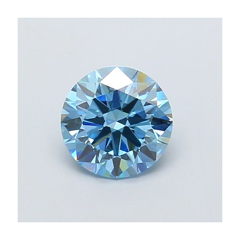 Diament laboratoryjny o barwie fantazyjnej szlif okrągły, 1.37ct, VVS2, Fancy Vivid Blue, IGI LG737560984 Diament laboratoryjny o barwie fantazyjnej szlif okrągły, 1.37ct, VVS2, Fancy Vivid Blue, IGI LG737560984