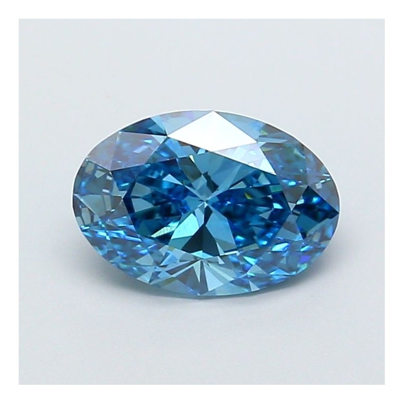 Diament laboratoryjny o barwie fantazyjnej szlif owalny, 2.01ct, VVS2, Fancy Vivid Blue, IGI LG737560987 Diament laboratoryjny o barwie fantazyjnej szlif owalny, 2.01ct, VVS2, Fancy Vivid Blue, IGI LG737560987