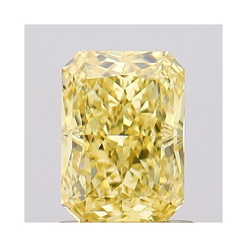 Diament laboratoryjny o barwie fantazyjnej radiant, 1.19ct, VVS2, Fancy Vivid Yellow, IGI LG685590451