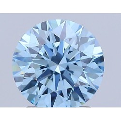 Diament laboratoryjny o barwie fantazyjnej szlif okrągły, 2.21ct, VVS2, Fancy Vivid Blue, IGI LG593368301