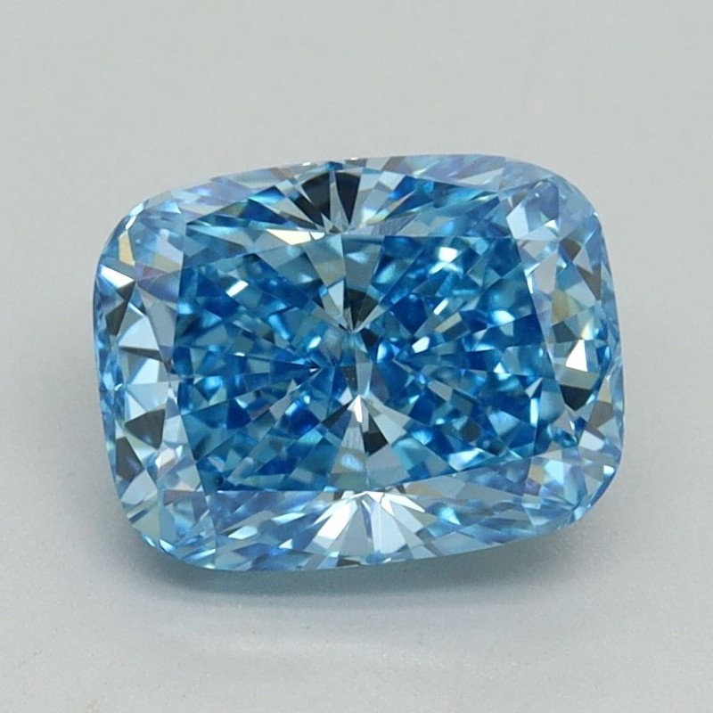 Diament laboratoryjny o barwie fantazyjnej szlif poduszkowy brylantowy, 2.01ct, VVS2, Fancy Vivid Blue, IGI LG652421424 Diament laboratoryjny o barwie fantazyjnej szlif poduszkowy brylantowy, 2.01ct, VVS2, Fancy Vivid Blue, IGI LG652421424