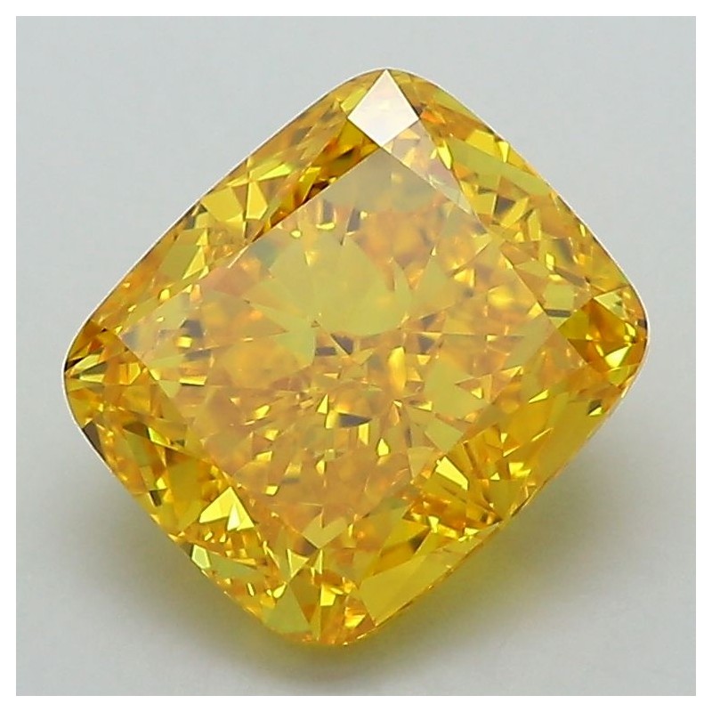 Diament laboratoryjny o barwie fantazyjnej szlif poduszkowy brylantowy, 2.58ct, VVS2, Fancy Vivid Yellow, IGI LG593368459 Diament laboratoryjny o barwie fantazyjnej szlif poduszkowy brylantowy, 2.58ct, VVS2, Fancy Vivid Yellow, IGI LG593368459
