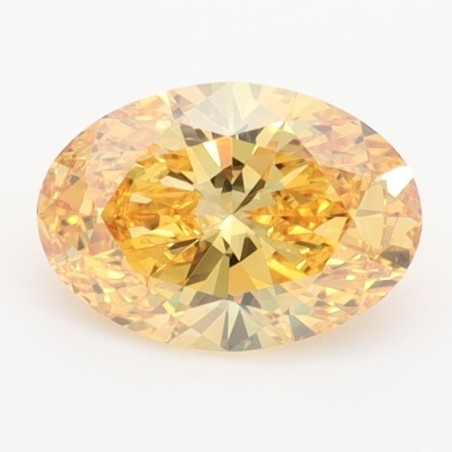 Diament laboratoryjny o barwie fantazyjnej szlif owalny, 1.01ct, VVS1, Fancy Vivid Yellow, IGI LG646485491