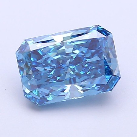 Diament laboratoryjny o barwie fantazyjnej radiant, 1.78ct, VVS2, Fancy Vivid Blue, IGI LG723562437