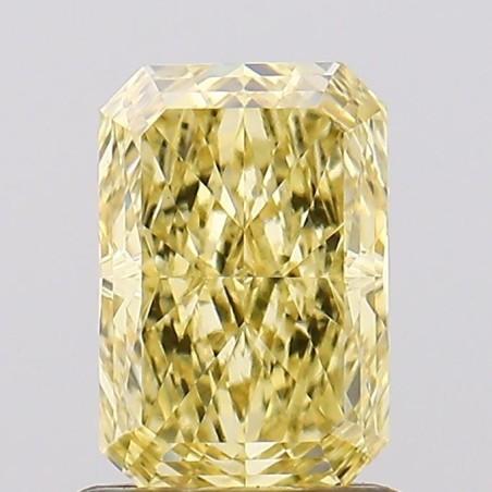 Diament laboratoryjny o barwie fantazyjnej radiant, 1.03ct, VVS2, Fancy Intense Yellow, IGI LG680593309