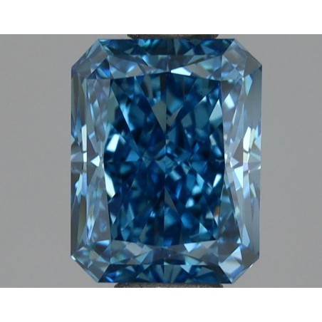Diament laboratoryjny o barwie fantazyjnej radiant, 1.27ct, VVS2, Fancy Vivid Blue, IGI LG698569452