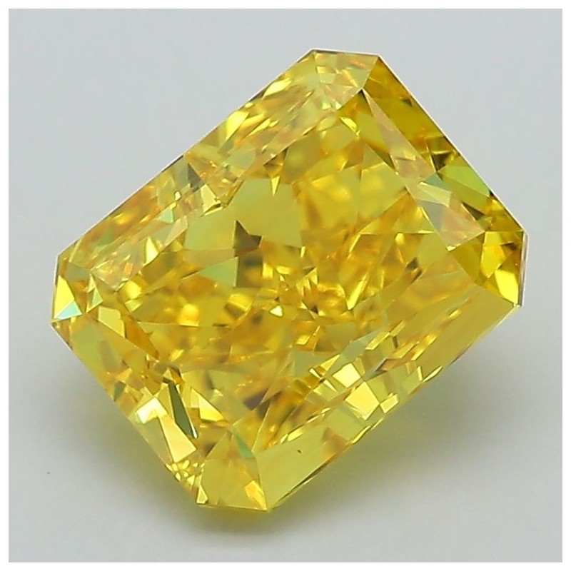 Diament laboratoryjny o barwie fantazyjnej radiant, 2.64ct, VVS2, Fancy Vivid Yellow, IGI LG593367312 Diament laboratoryjny o barwie fantazyjnej radiant, 2.64ct, VVS2, Fancy Vivid Yellow, IGI LG593367312