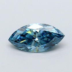 Diament laboratoryjny o barwie fantazyjnej markiza, 1.02ct, VVS2, Fancy Vivid Blue, IGI LG735532312