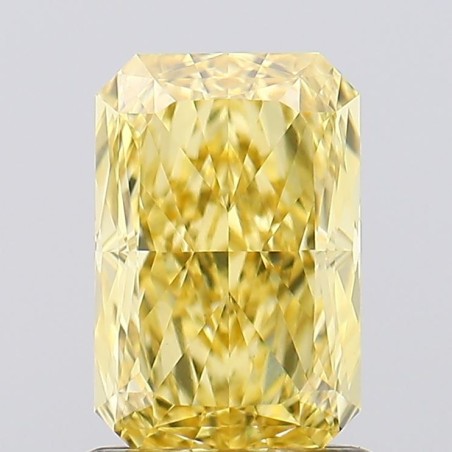 Diament laboratoryjny o barwie fantazyjnej radiant, 1.28ct, VVS2, Fancy Vivid Yellow, IGI LG681518259