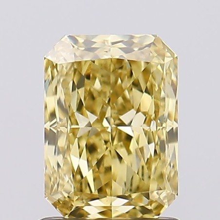 Diament laboratoryjny o barwie fantazyjnej radiant, 1.3ct, VVS2, Fancy Vivid Yellow, IGI LG683521890