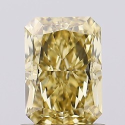 Diament laboratoryjny o barwie fantazyjnej radiant, 1.21ct, VVS2, Fancy Intense Yellow, IGI LG669413002