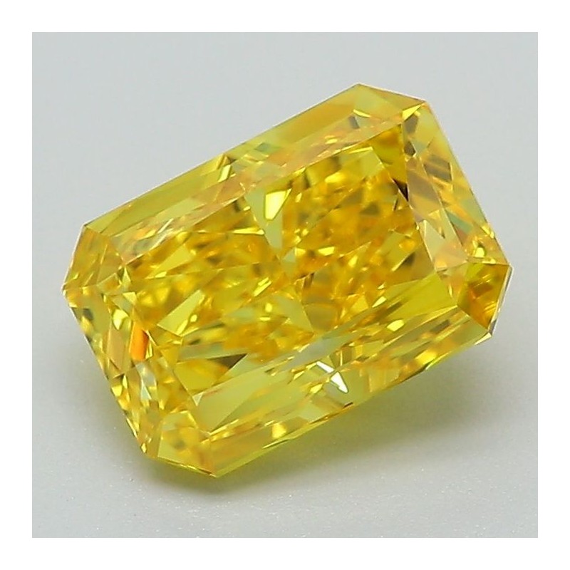 Diament laboratoryjny o barwie fantazyjnej radiant, 1.91ct, VVS2, Fancy Vivid Yellow, IGI LG584356610 Diament laboratoryjny o barwie fantazyjnej radiant, 1.91ct, VVS2, Fancy Vivid Yellow, IGI LG584356610