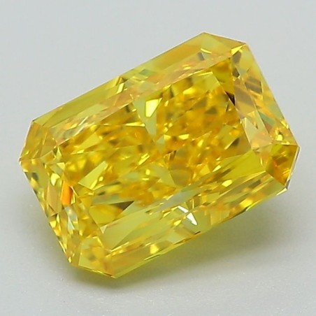 Diament laboratoryjny o barwie fantazyjnej radiant, 1.91ct, VVS2, Fancy Vivid Yellow, IGI LG584356610