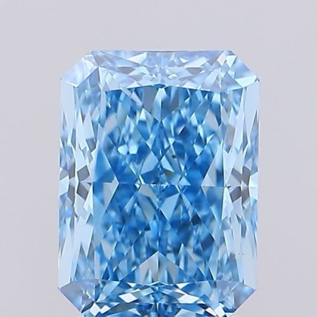 Diament laboratoryjny o barwie fantazyjnej radiant, 2.42ct, VVS2, Fancy Vivid Blue, IGI LG739523861