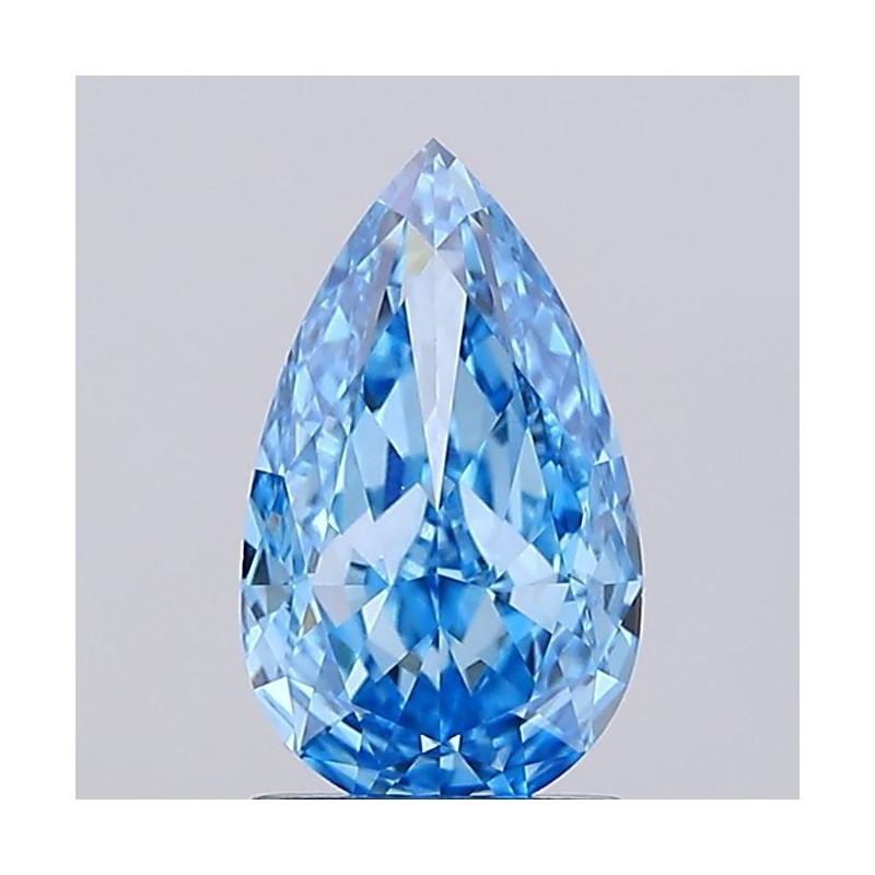 Diament laboratoryjny o barwie fantazyjnej szlif gruszkowy, 1.55ct, VVS2, Fancy Vivid Blue, IGI LG739523849 Diament laboratoryjny o barwie fantazyjnej szlif gruszkowy, 1.55ct, VVS2, Fancy Vivid Blue, IGI LG739523849