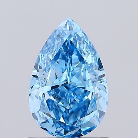 Diament laboratoryjny o barwie fantazyjnej szlif gruszkowy, 1.02ct, VVS2, Fancy Vivid Blue, IGI LG739541325