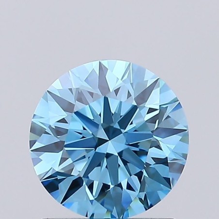 Diament laboratoryjny o barwie fantazyjnej szlif okrągły, 1.02ct, VVS1, Fancy Vivid Blue, IGI LG692583245