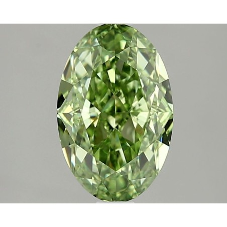 Diament laboratoryjny o barwie fantazyjnej szlif owalny, 2.05ct, IF, Fancy Vivid Green, IGI LG692594058