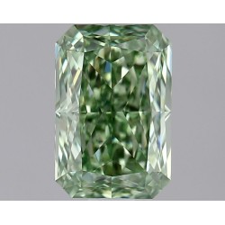 Diament laboratoryjny o barwie fantazyjnej radiant, 1.05ct, VVS1, Fancy Intense Green, IGI LG692597805