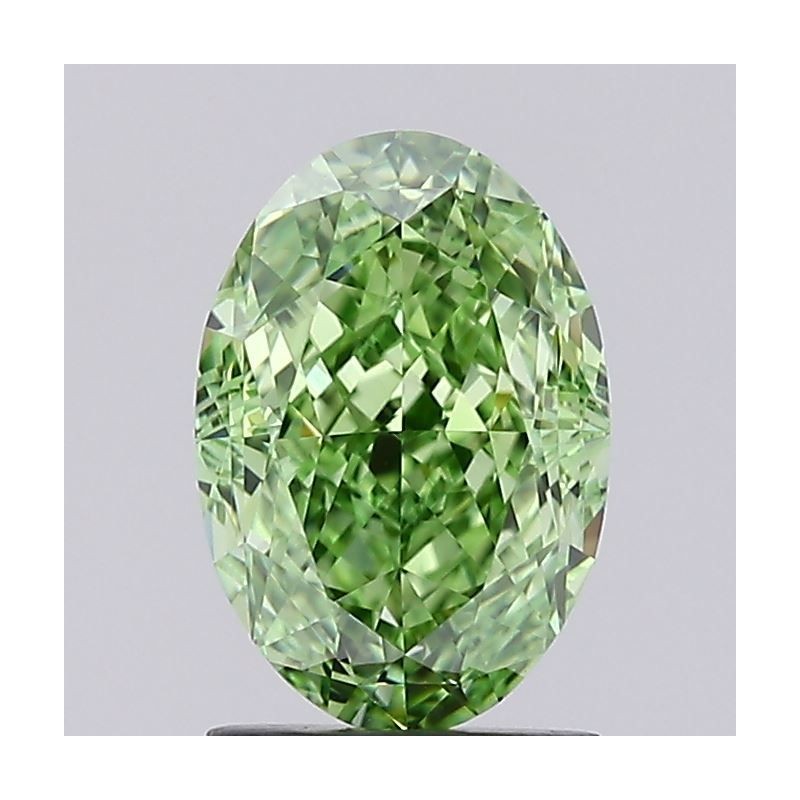 Diament laboratoryjny o barwie fantazyjnej szlif owalny, 2.03ct, VVS1, Fancy Vivid Green, IGI LG692594048 Diament laboratoryjny o barwie fantazyjnej szlif owalny, 2.03ct, VVS1, Fancy Vivid Green, IGI LG692594048