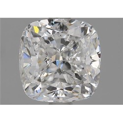 Diament szlif poduszkowy brylantowy, 2ct, SI1, F, GIA 2151626477