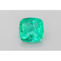Szmaragd szlif poduszkowy, 4.89 ct, GREEN, GIA 622477492